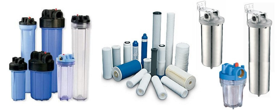 Water filter system for entire house