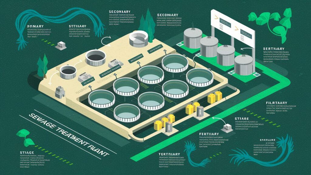 SEWAGE TREATMENT PLANT WORKING