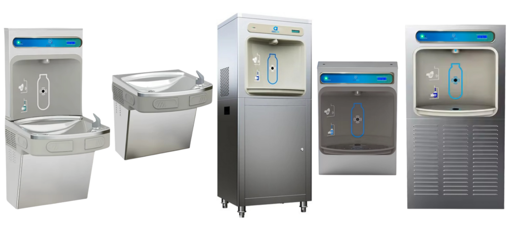 Aquagene bottle fillling station