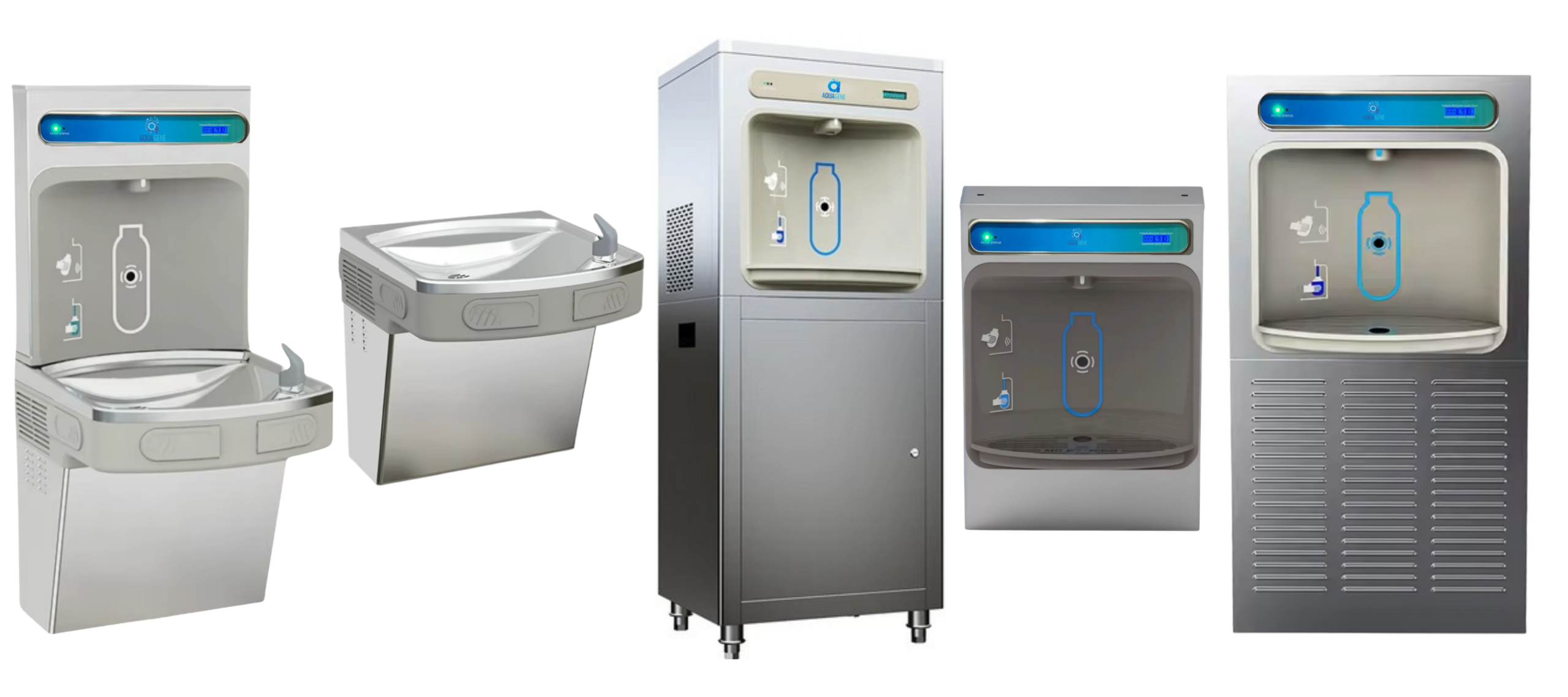 Aquagene bottle fillling station